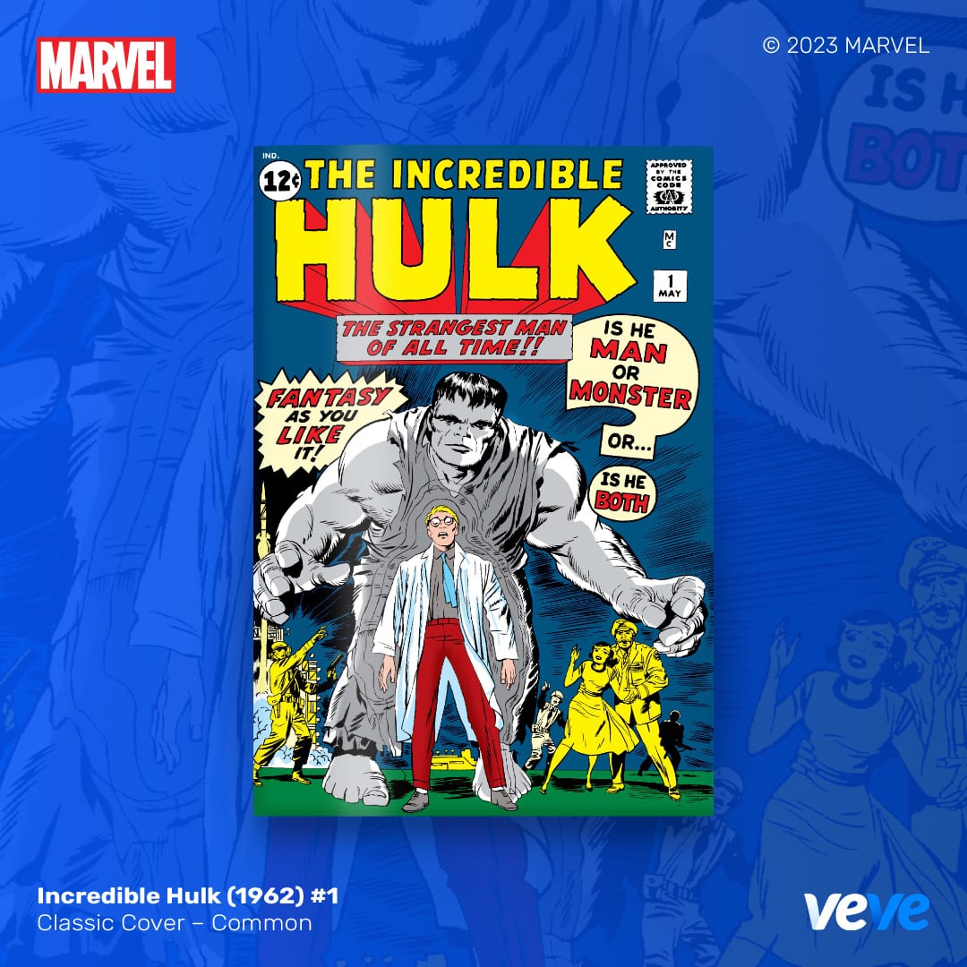 Marvel's The Incredible Hulk #1 digital comic on VeVe