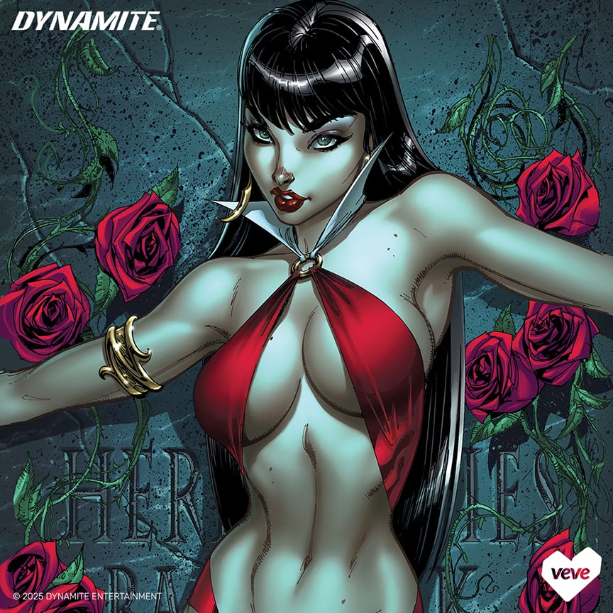 Vampirella #1 cover art from 1969 shown as a VeVe digital comic