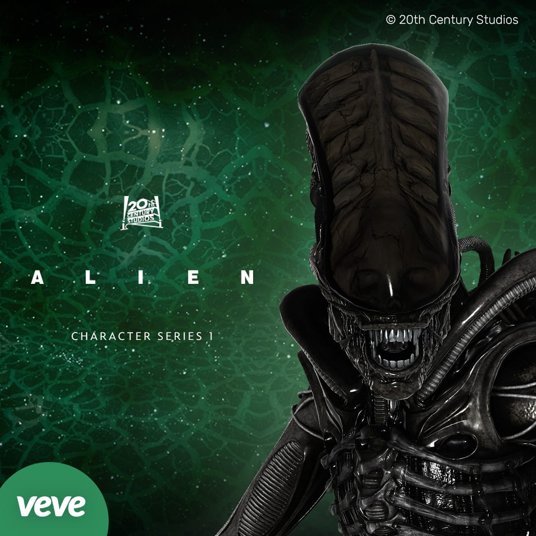 Xenomorph Alien digital collectible figure on VeVe