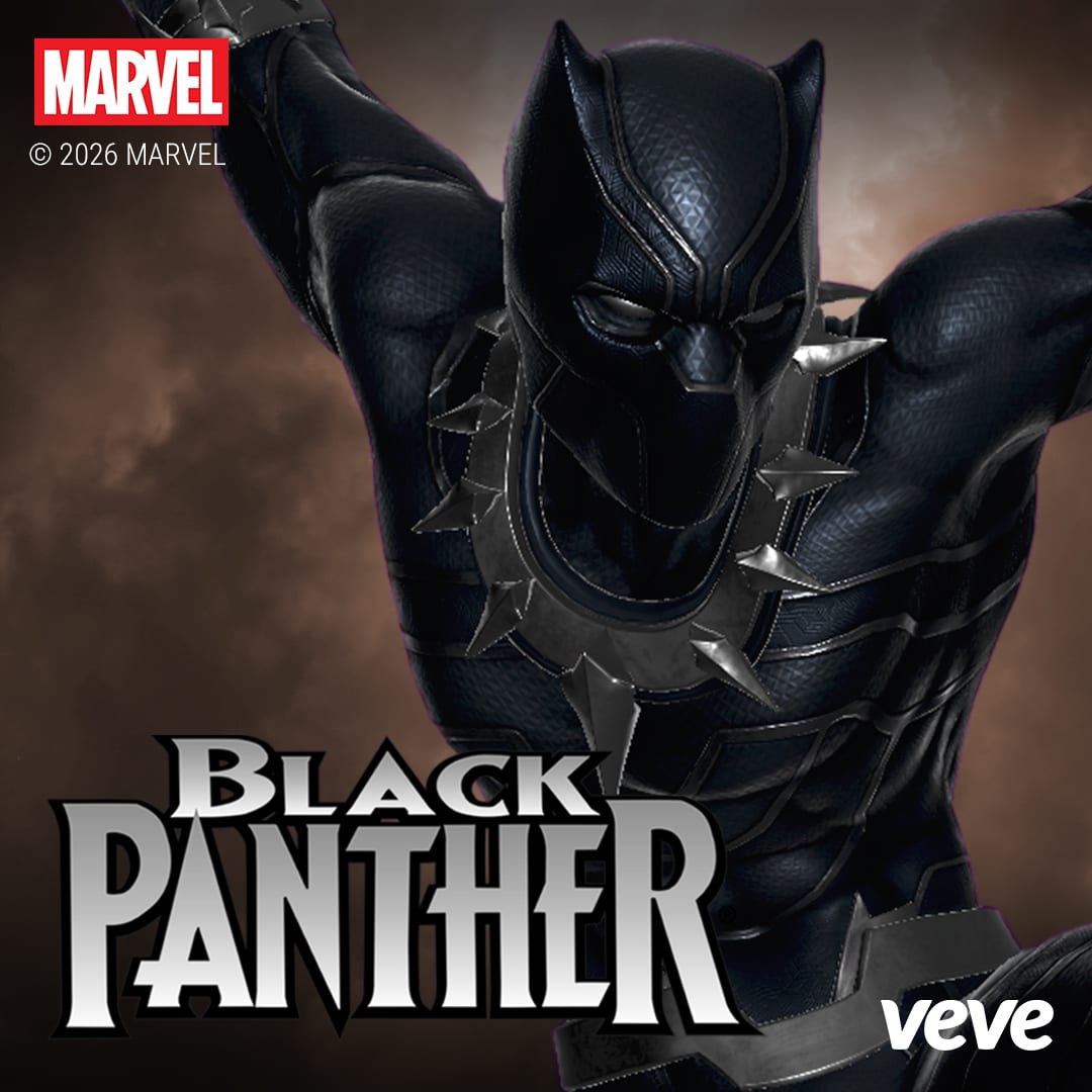 Black Panther - official VeVe collectible art