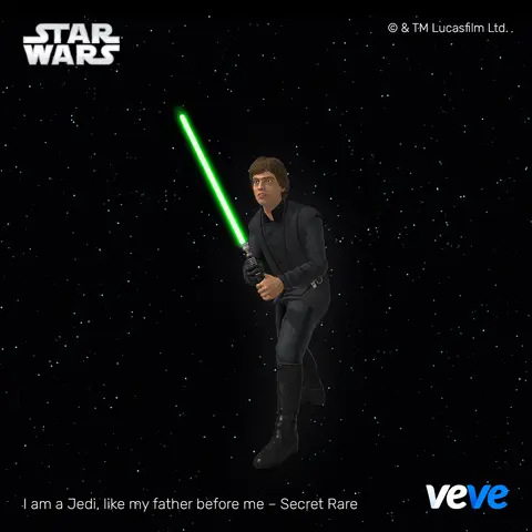 Luke Skywalker - official VeVe collectible art