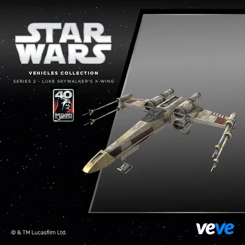 X-Wing - official VeVe collectible art