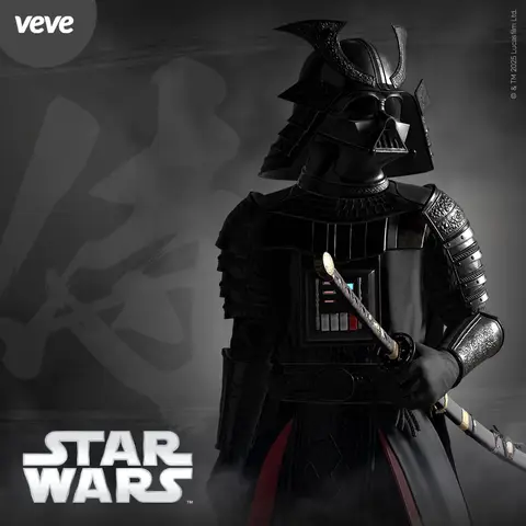 Star Wars Darth Vader Samurai - official VeVe collectible art
