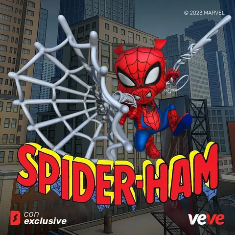 Spider-Ham - official VeVe collectible art