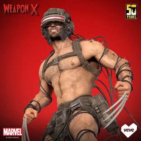 Marvel's Wolverine Weapon X - official VeVe collectible art