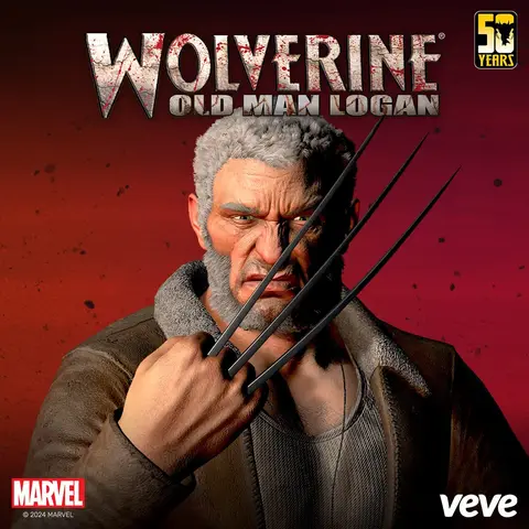 Marvel's Wolverine Old Man Logan - official VeVe collectible art