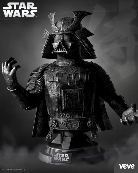 Star Wars Darth Vader Samurai Bust - official VeVe collectible art