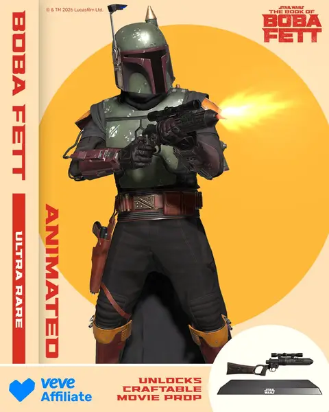 Star Wars Boba Fett Underworlders Collection Ready, Aim, Fire - official VeVe collectible art