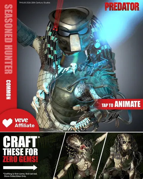 Jungle Predator Seasoned Hunter - official VeVe collectible art