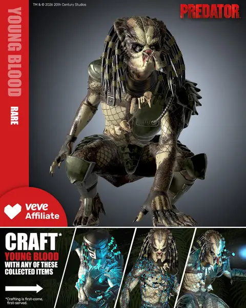 Jungle Predator Young Blood - official VeVe collectible art