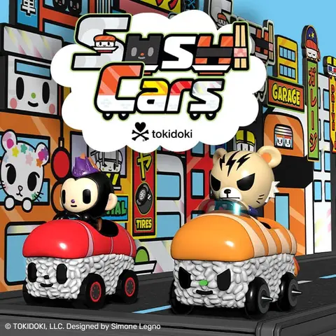 tokidoki Sushi Cars - official VeVe collectible art