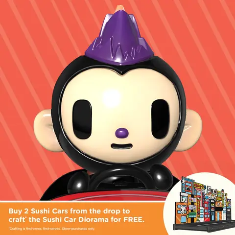 tokidoki Sushi Cars Turbo Toro - official VeVe collectible art