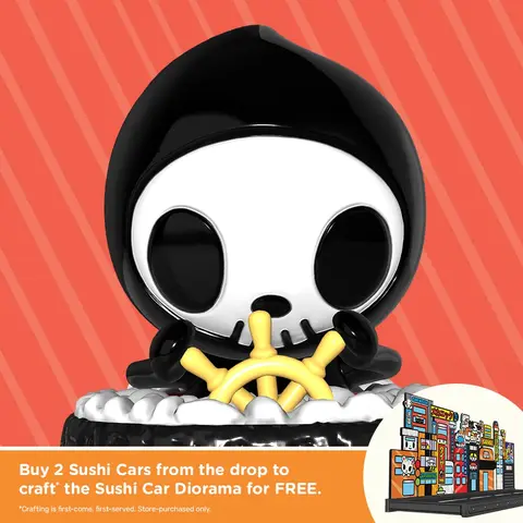 tokidoki Sushi Cars Maki Machine - official VeVe collectible art