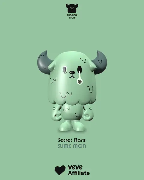 RUNNING MON Series 2 Slime Mon - official VeVe collectible art