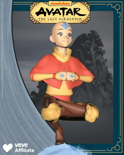 Avatar - Aang - official VeVe collectible art