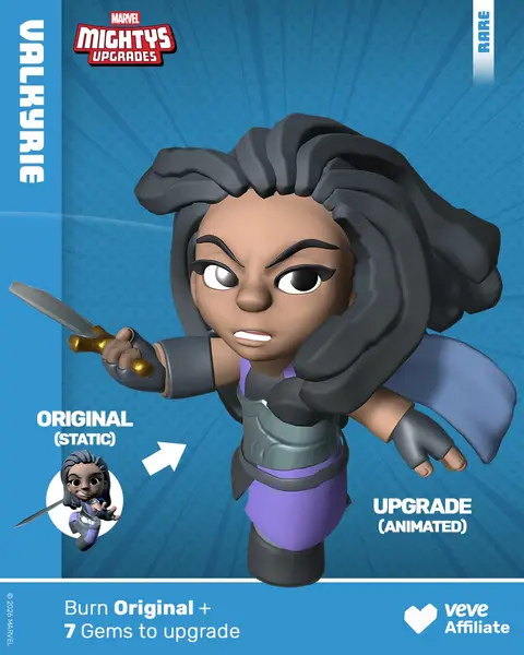 Valkyrie - official VeVe collectible art