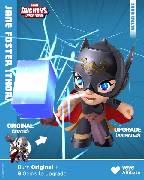 Jane Foster (Mighty Thor) - official VeVe collectible art