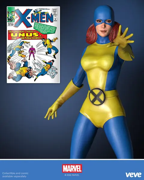 Jean Grey X-Men #8 - official VeVe collectible art
