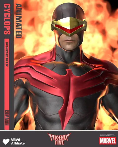 Marvel's Cyclops - official VeVe collectible art