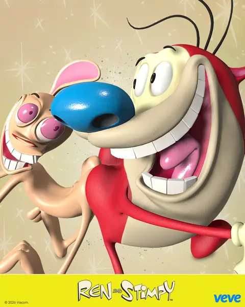 Ren and Stimpy - official VeVe collectible art