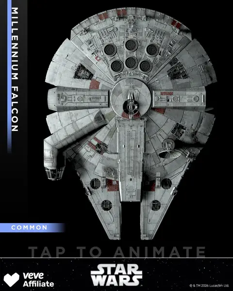 Millennium Falcon - official VeVe collectible art