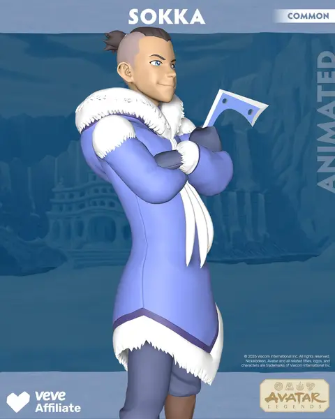 Avatar - Sokka - official VeVe collectible art