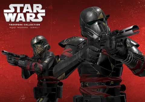 Star Wars Night Troopers - official VeVe collectible art