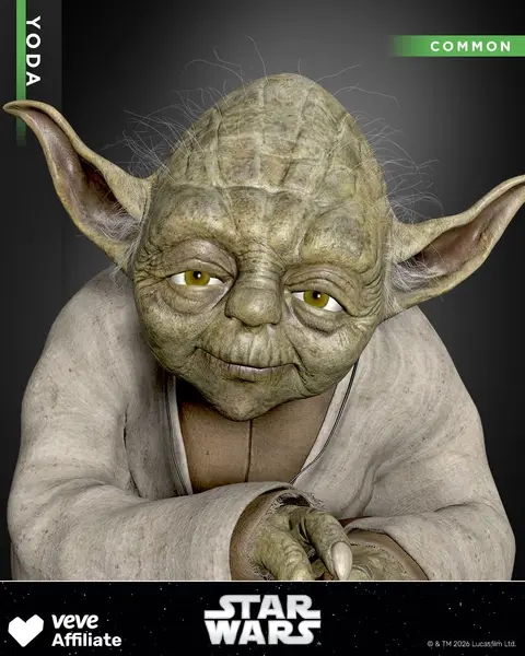Star Wars Yoda - official VeVe collectible art