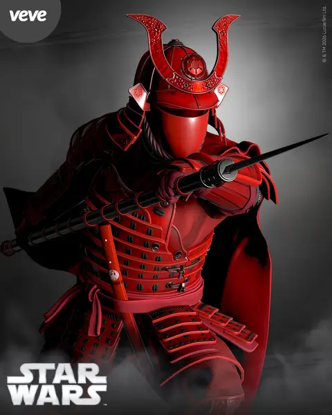 Star Wars Edo Imperial Royal Guard - official VeVe collectible art