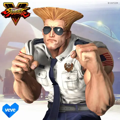 Guile - official VeVe collectible art