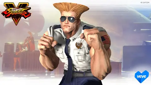 Street Fighter V - Guile - official VeVe collectible art
