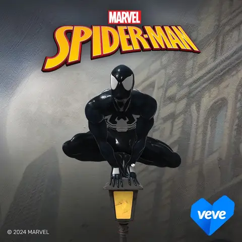Marvel's Spider-Man Symbiote Suit - official VeVe collectible art