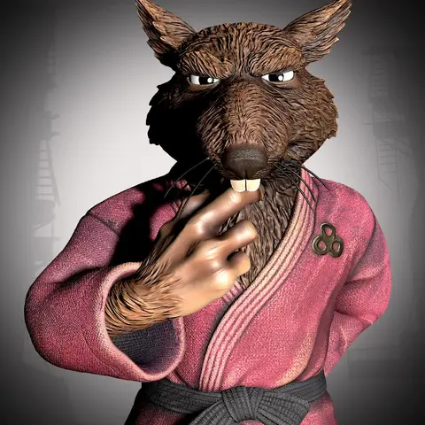 TMNT Master Splinter - official VeVe collectible art