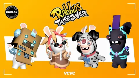 Roblox Rabbids Takeover - official VeVe collectible art