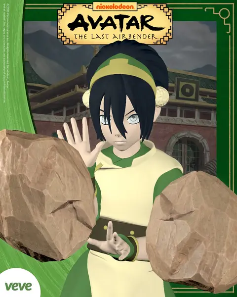 Toph Beifong - official VeVe collectible art