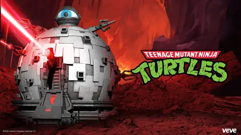 TMNT Technodrome - official VeVe collectible art