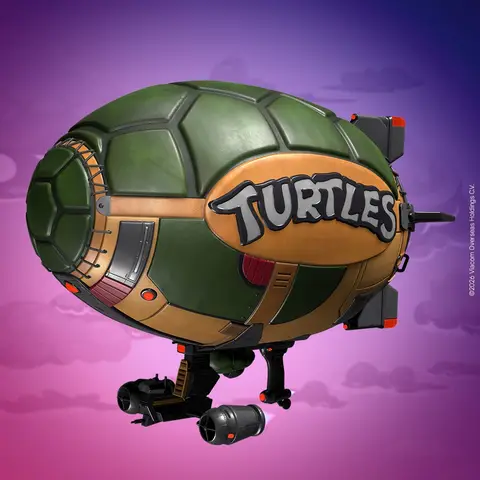 TMNT Turtle Blimp - official VeVe collectible art